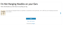 Tablet Screenshot of hangingnoodles.com